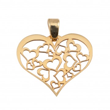Accueil Pendentif Coeur Ajouré Or