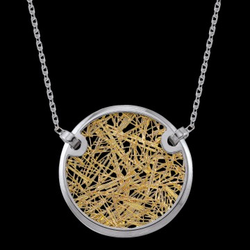 Colliers femme Collier Soie d'Or rond