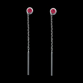 Colorys Boucles d'oreilles Colorys Rubis