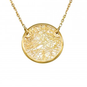 Collier Soie d'Or rond