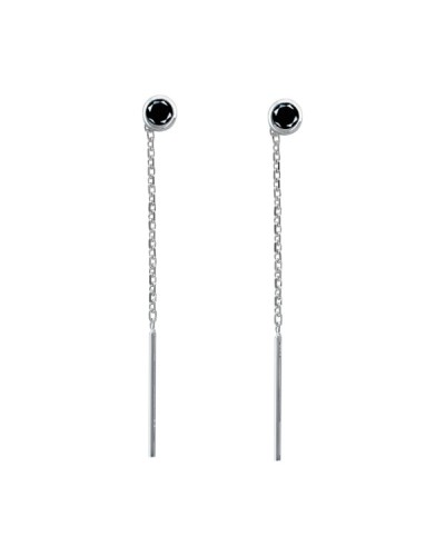 Colorys Boucles d'oreilles Colorys Diamants noirs