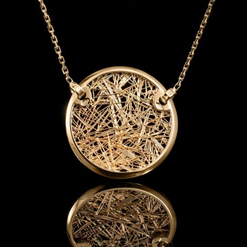 Colliers femme Collier Soie d'Or rond