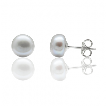 Boucles d'oreilles perles argent Boucles d'oreilles perles de culture argent